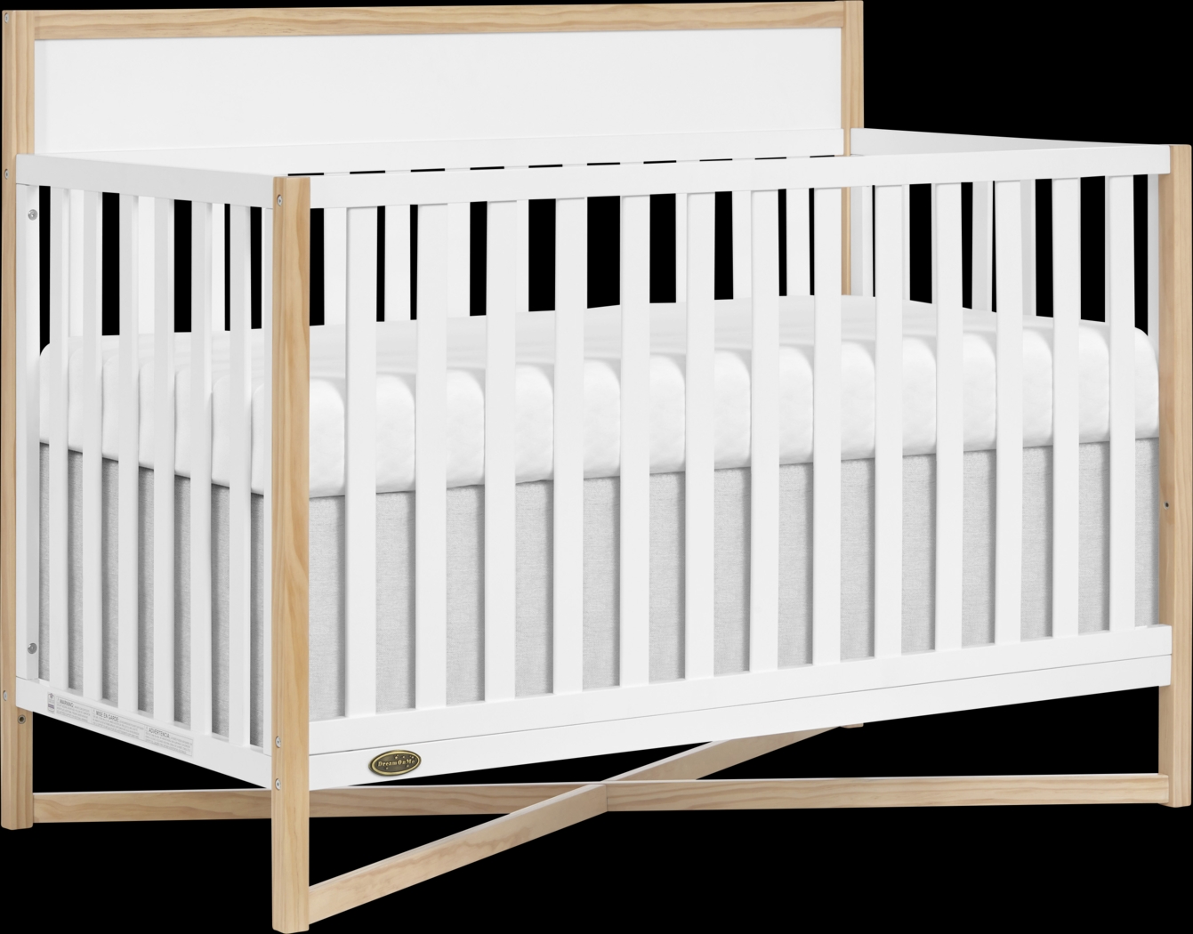 Kids Mosar White Convertible Crib - Thumbnail - Image 5