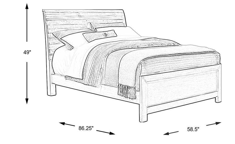 Dimension Image. Please refer to the Dimension Tab on this page for dimension details.