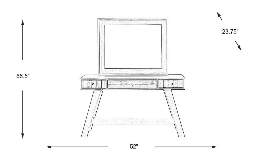 Dimension Image. Please refer to the Dimension Tab on this page for dimension details.