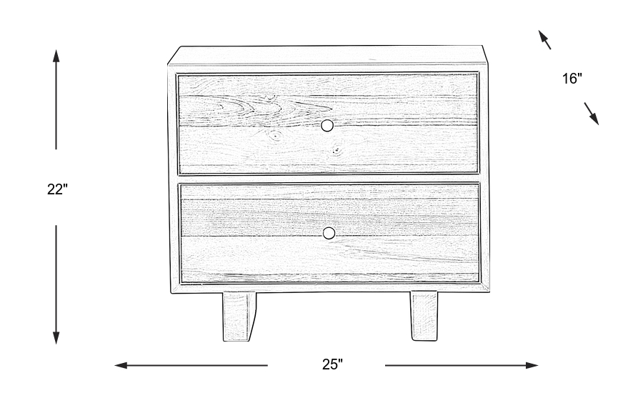 Dimension Image. Please refer to the Dimension Tab on this page for dimension details.