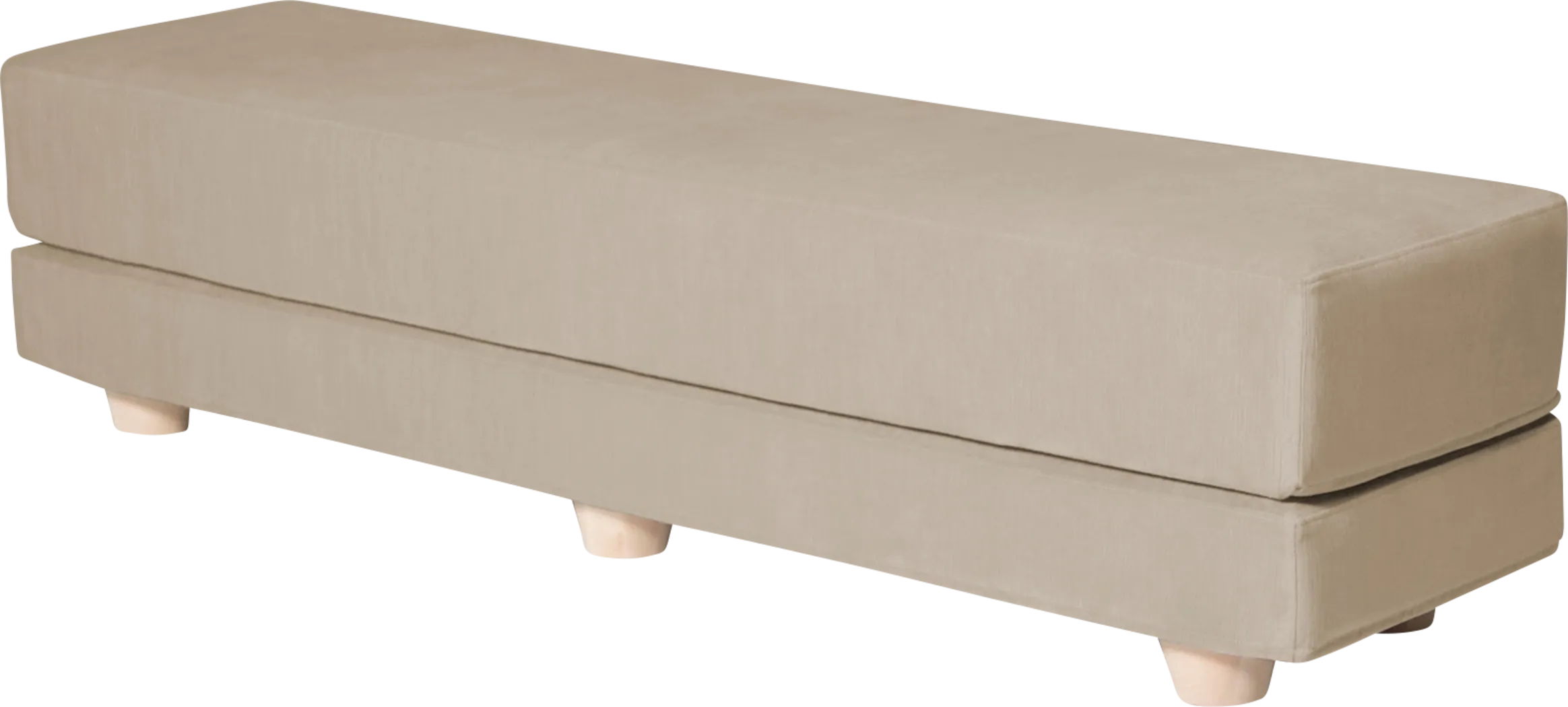 Mousley Ivory Convertible Bench - Thumbnail - Image 1