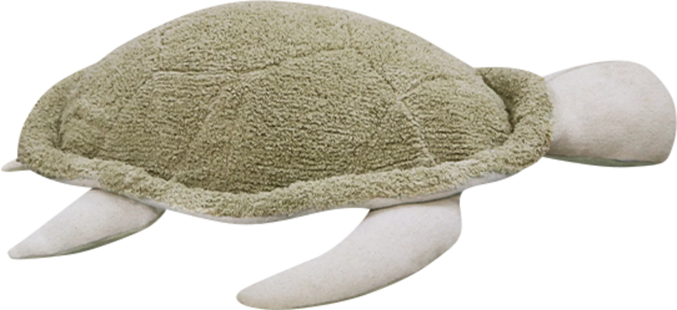 Kids Mrs Turtle Olive Pouf - Thumbnail - Image 4