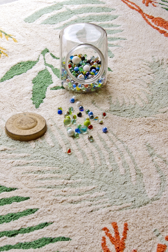 Kids Botanic Plants Multi 4'7 x 6'7 Machine Washable Rug - Thumbnail - Image 6