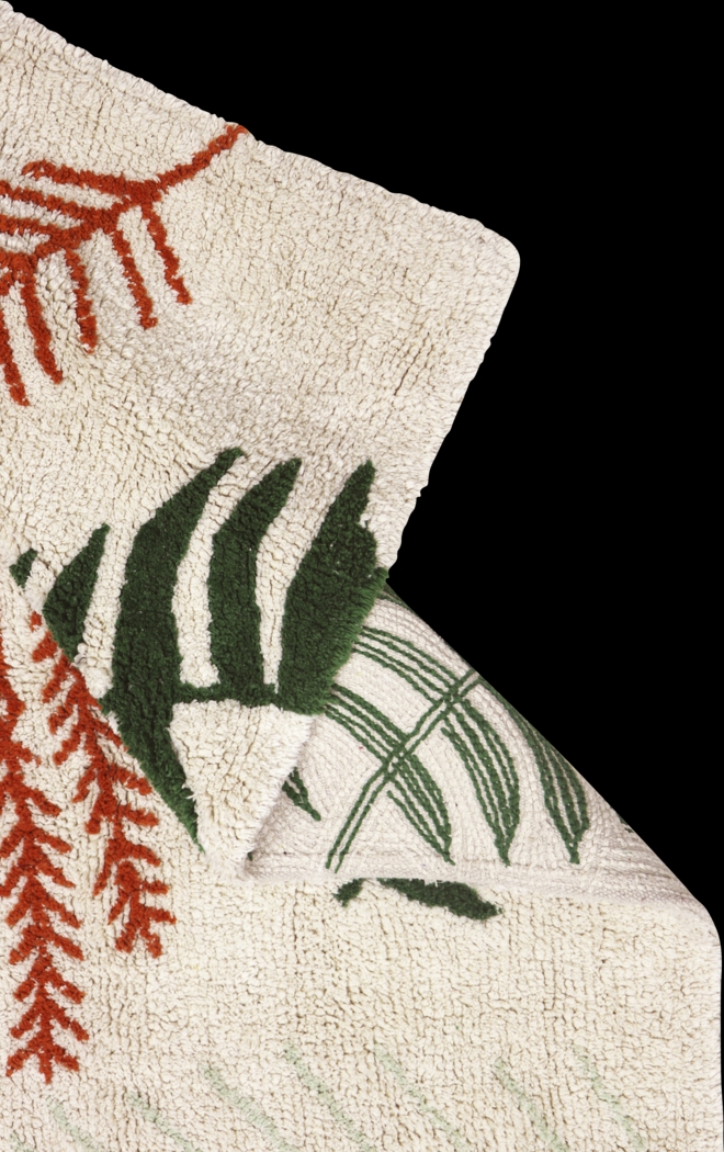 Kids Botanic Plants Multi 5'7 x 8' Machine Washable Rug - Thumbnail - Image 8