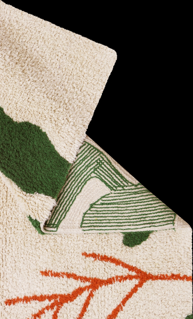 Kids Botanic Plants Multi 6'7 x 9'10 Machine Washable Rug - Thumbnail - Image 4