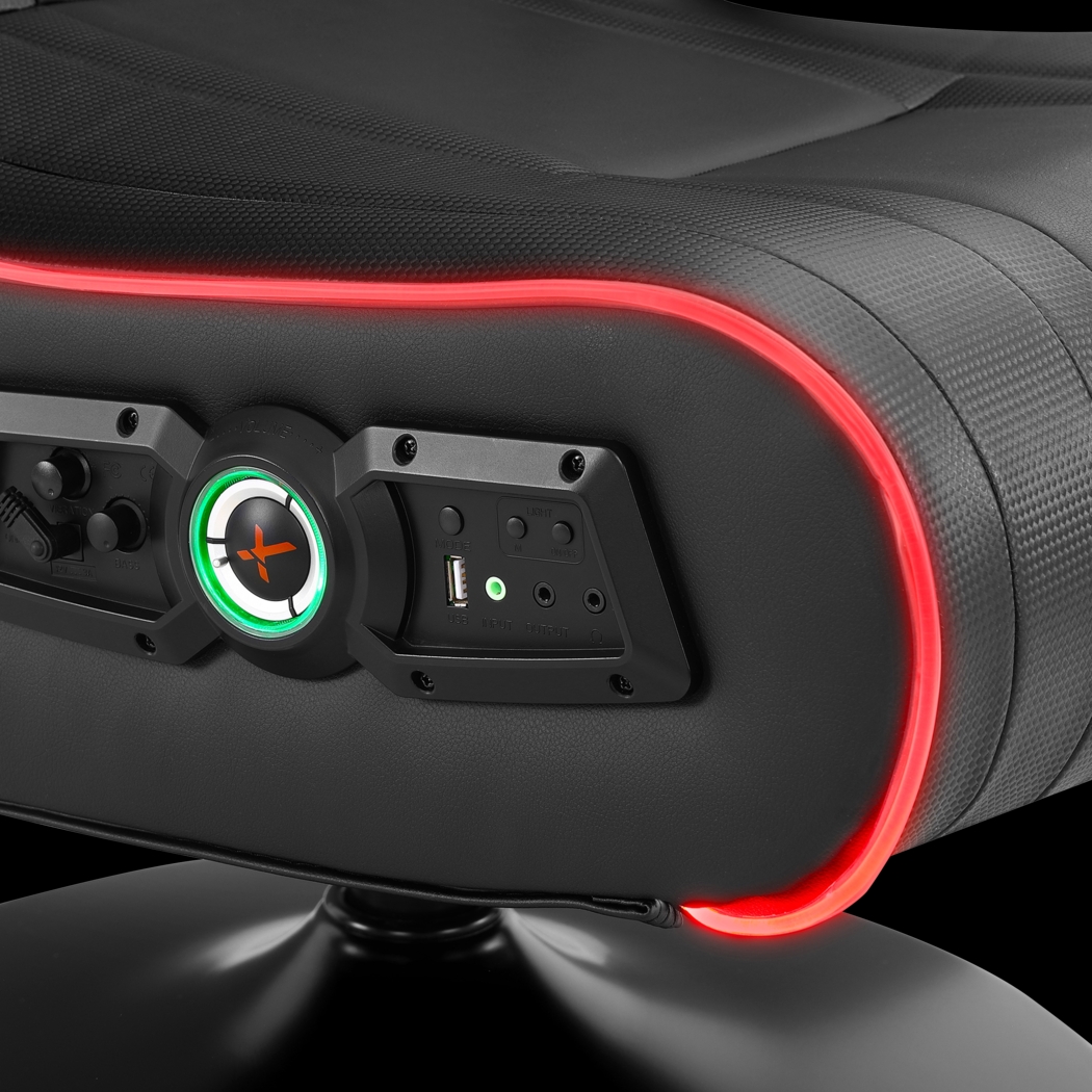 Kids Mundele Black LED Gaming Chair - Thumbnail - Image 10