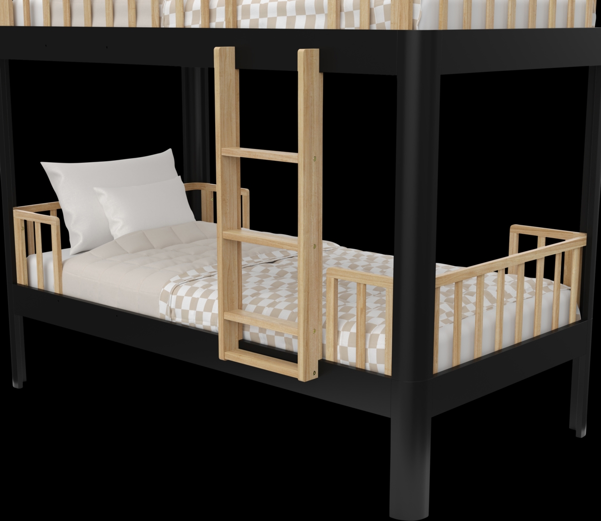 Kids Mytha Black Twin/Twin Bed - Thumbnail - Image 4