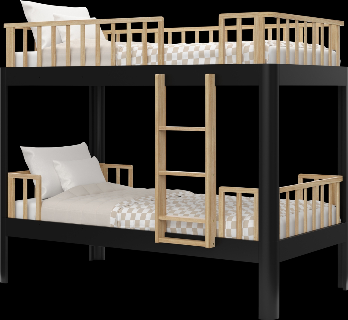 Kids Mytha Black Twin/Twin Bed - Thumbnail - Image 7