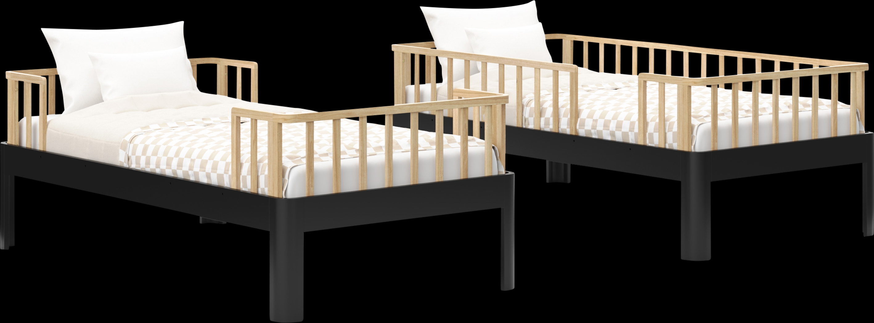 Kids Mytha Black Twin/Twin Bed - Thumbnail - Image 8