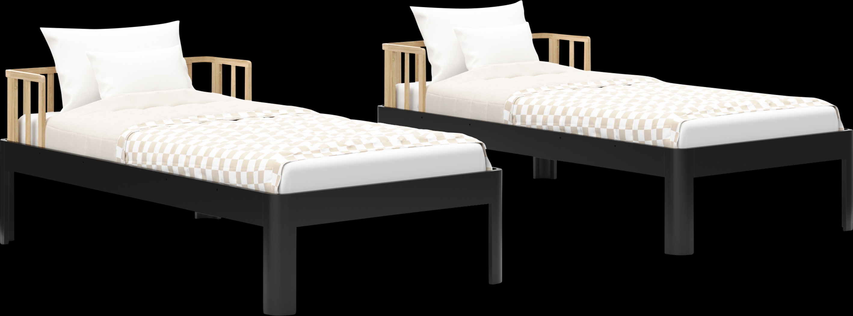 Kids Mytha Black Twin/Twin Bed - Thumbnail - Image 10