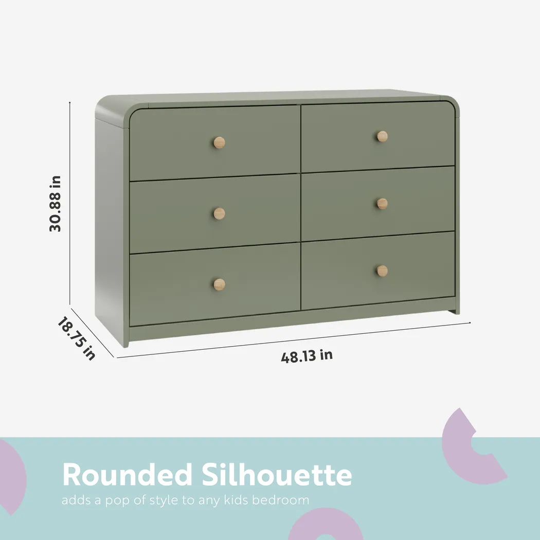 Kids Mytha Olive Dresser - Thumbnail - Image 5