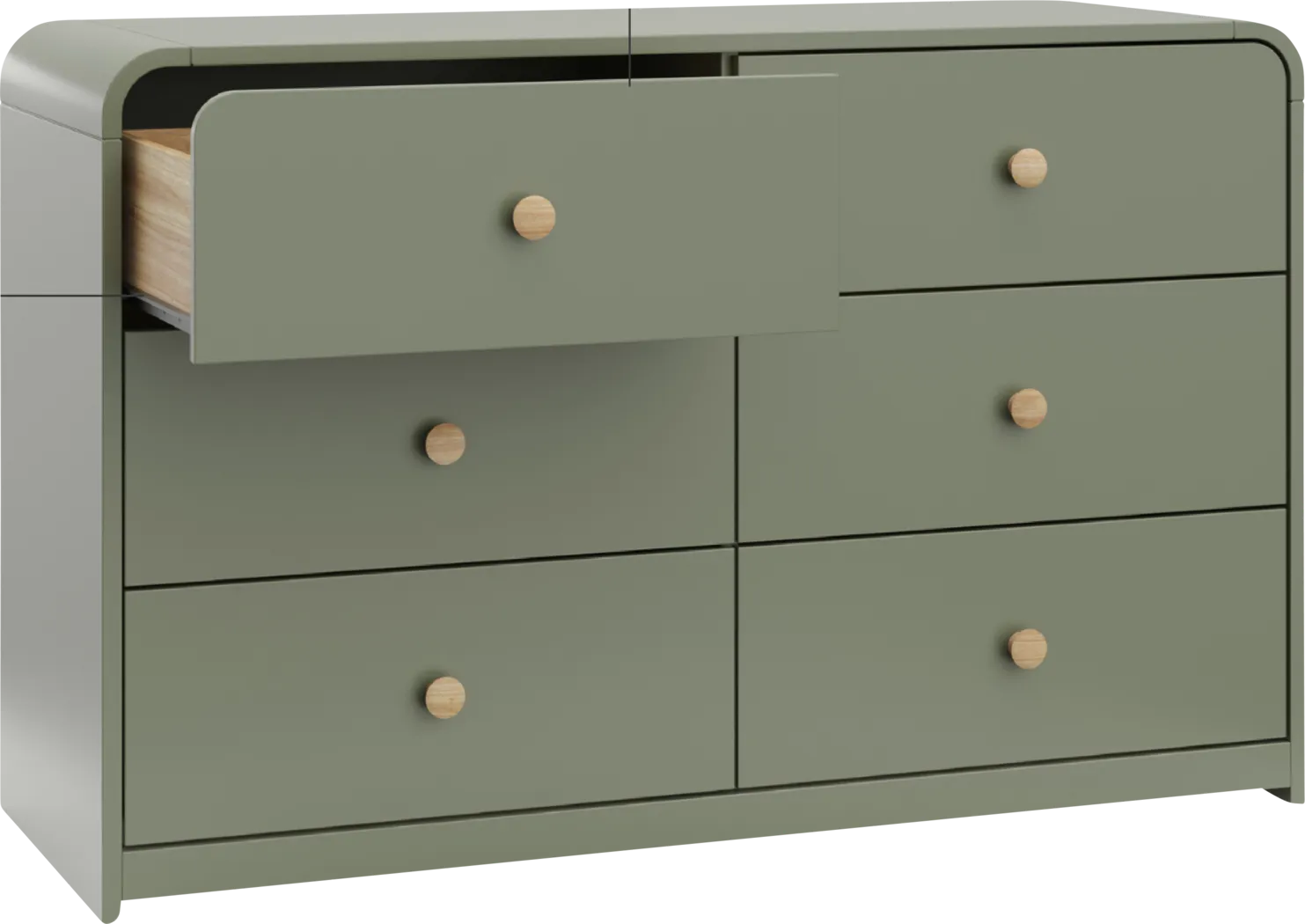Kids Mytha Olive Dresser - Thumbnail - Image 6