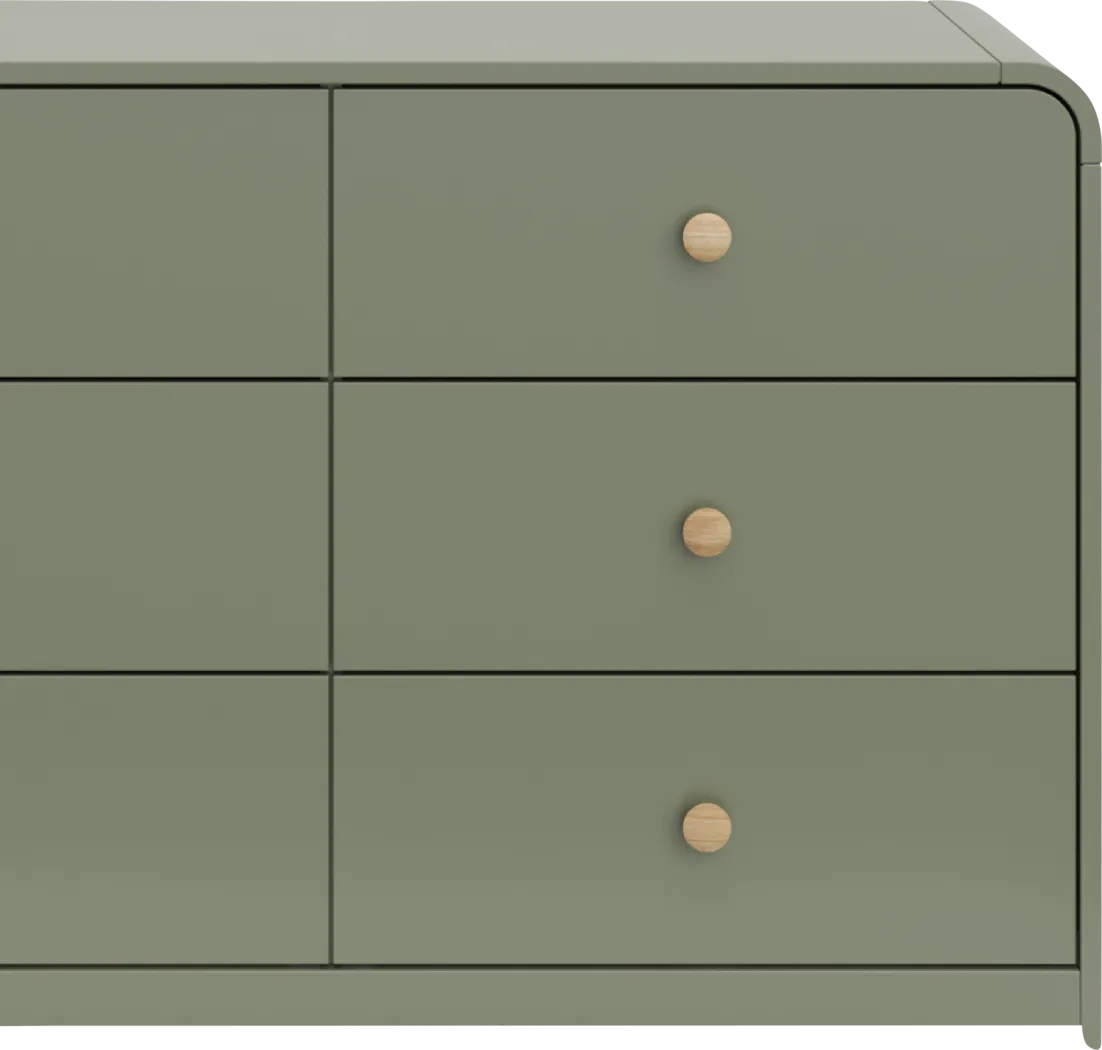 Kids Mytha Olive Dresser - Thumbnail - Image 7