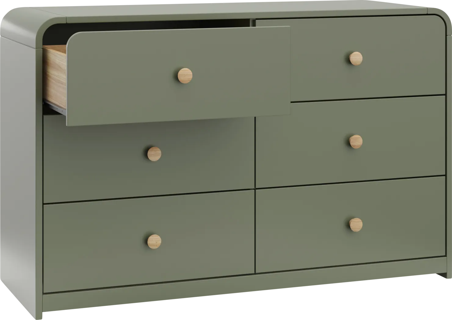 Kids Mytha Olive Dresser - Thumbnail - Image 8