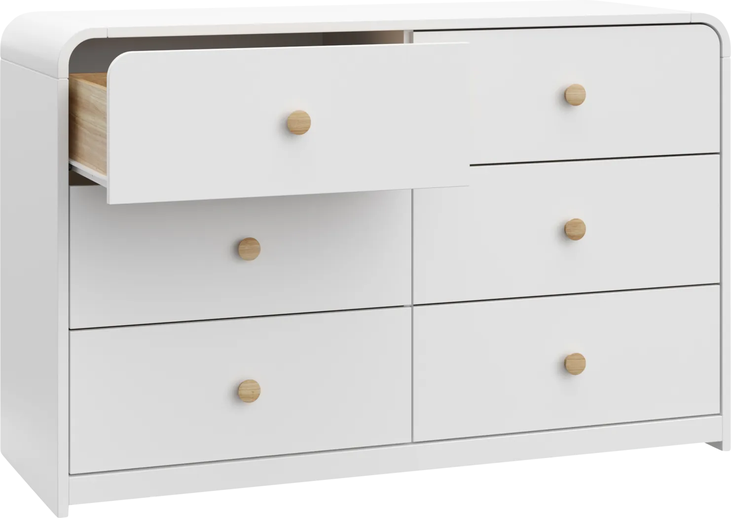 Kids Mytha White Dresser - Thumbnail - Image 1