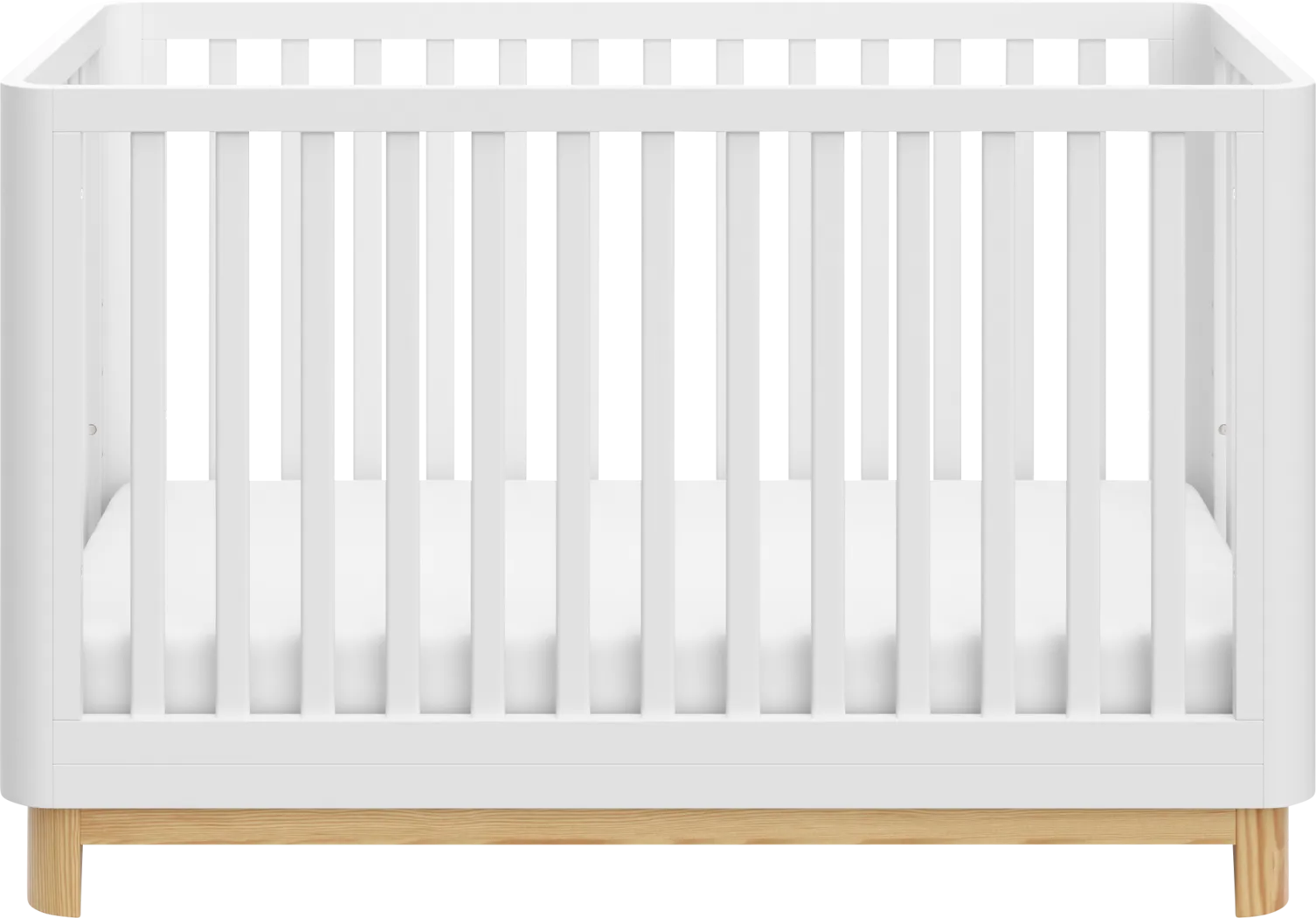 Kids Mytha White/Natural Convertible Crib - Thumbnail - Image 3