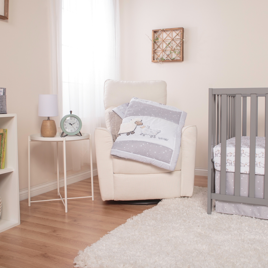 Kids Nael Gray 4 Pc Baby Bedding Set - Thumbnail - Image 4