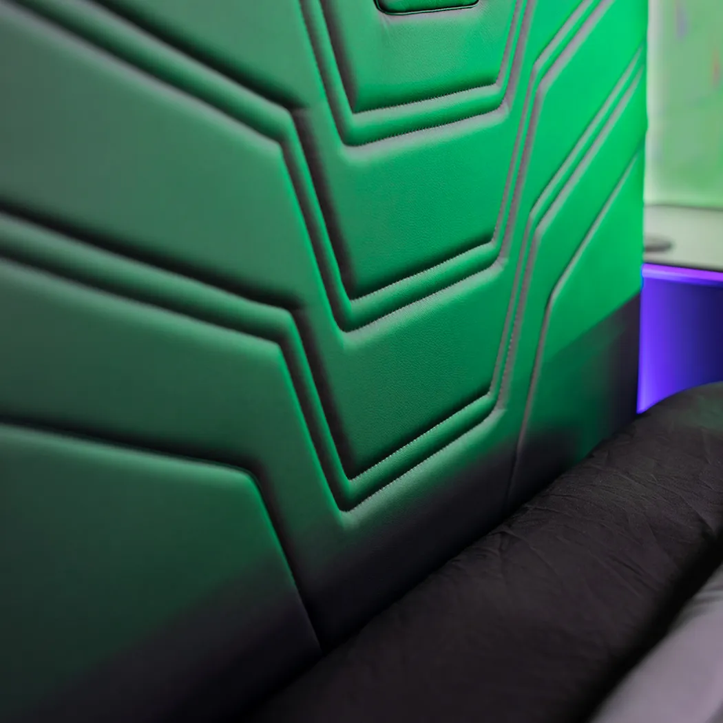 Kids Nanswell Black Twin Gaming Bed with TV Mount - Thumbnail - Image 5