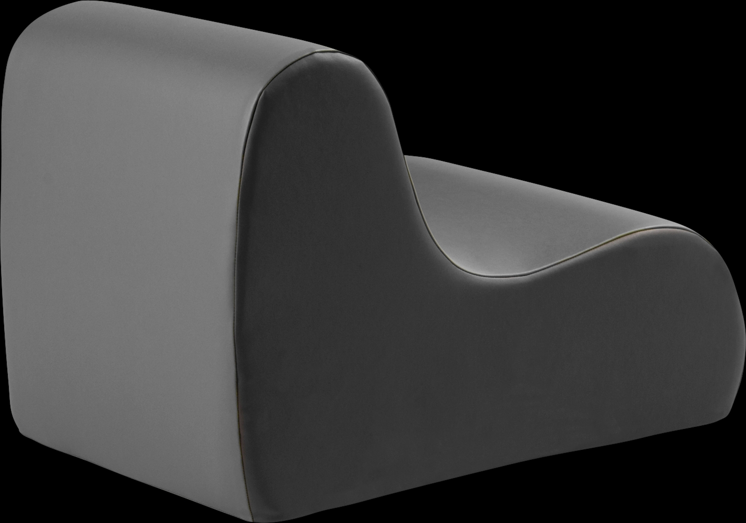 Kids Nariko Gray Foam Chair - Thumbnail - Image 3