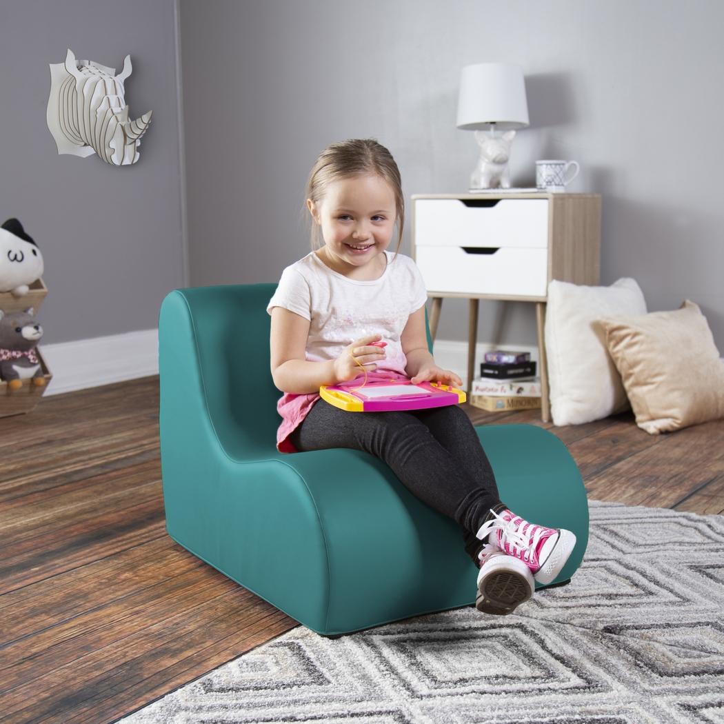 Kids Nariko Turquoise Small Chair - Thumbnail - Image 3