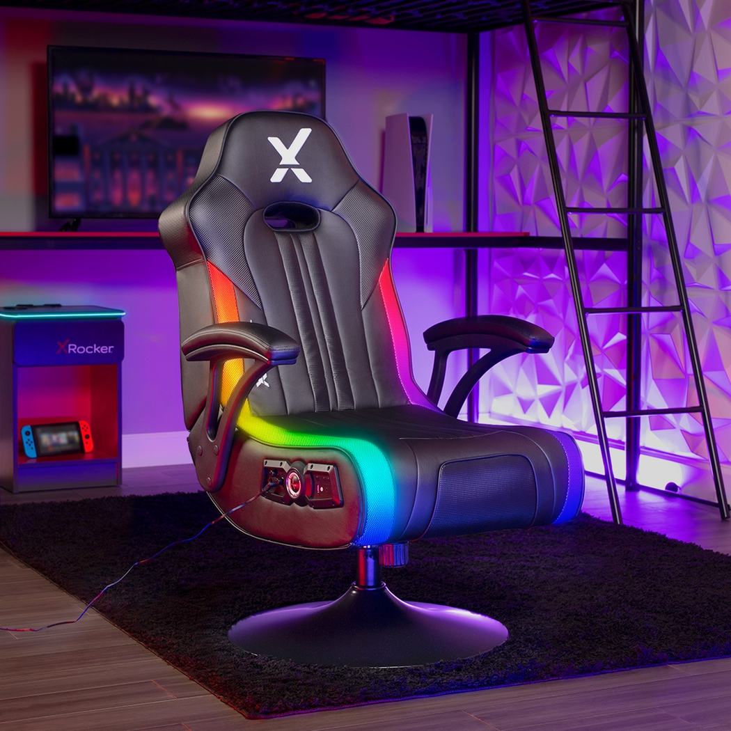 Kids Nasrin Black RGB Gaming Chair - Thumbnail - Image 8