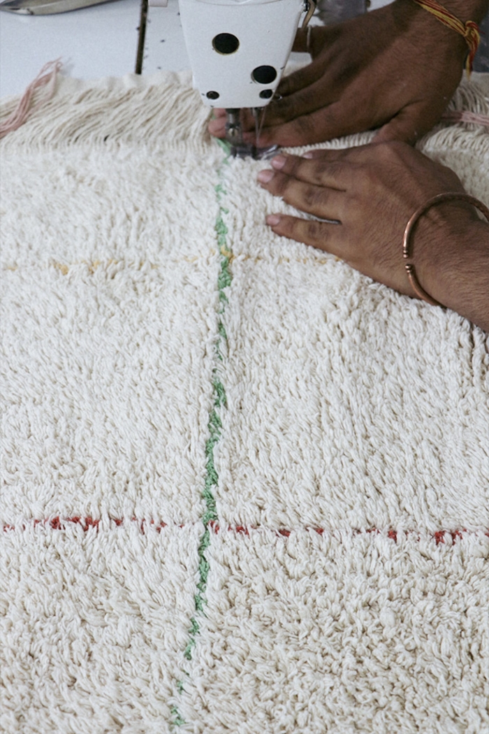 Kids Natural 4'7 x 6'7 Color Lines Rug - Thumbnail - Image 4