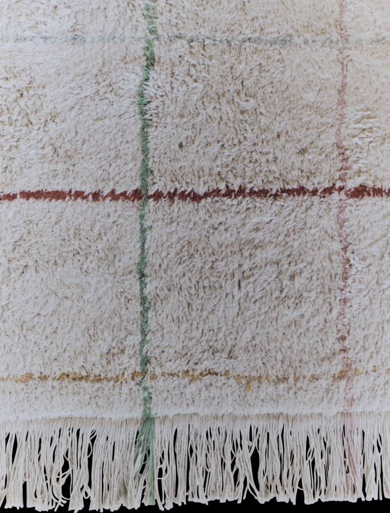 Kids Natural 4'7 x 6'7 Color Lines Rug - Thumbnail - Image 5