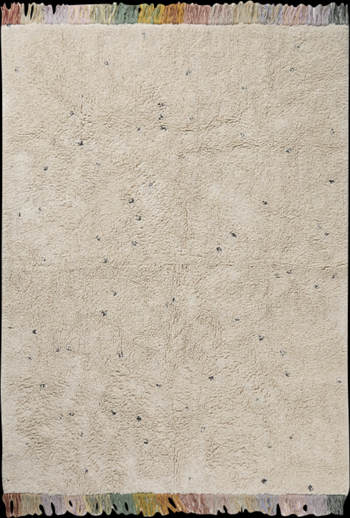 Kids Natural 5'7 x 8' Stardust Rug - Thumbnail - Image 1