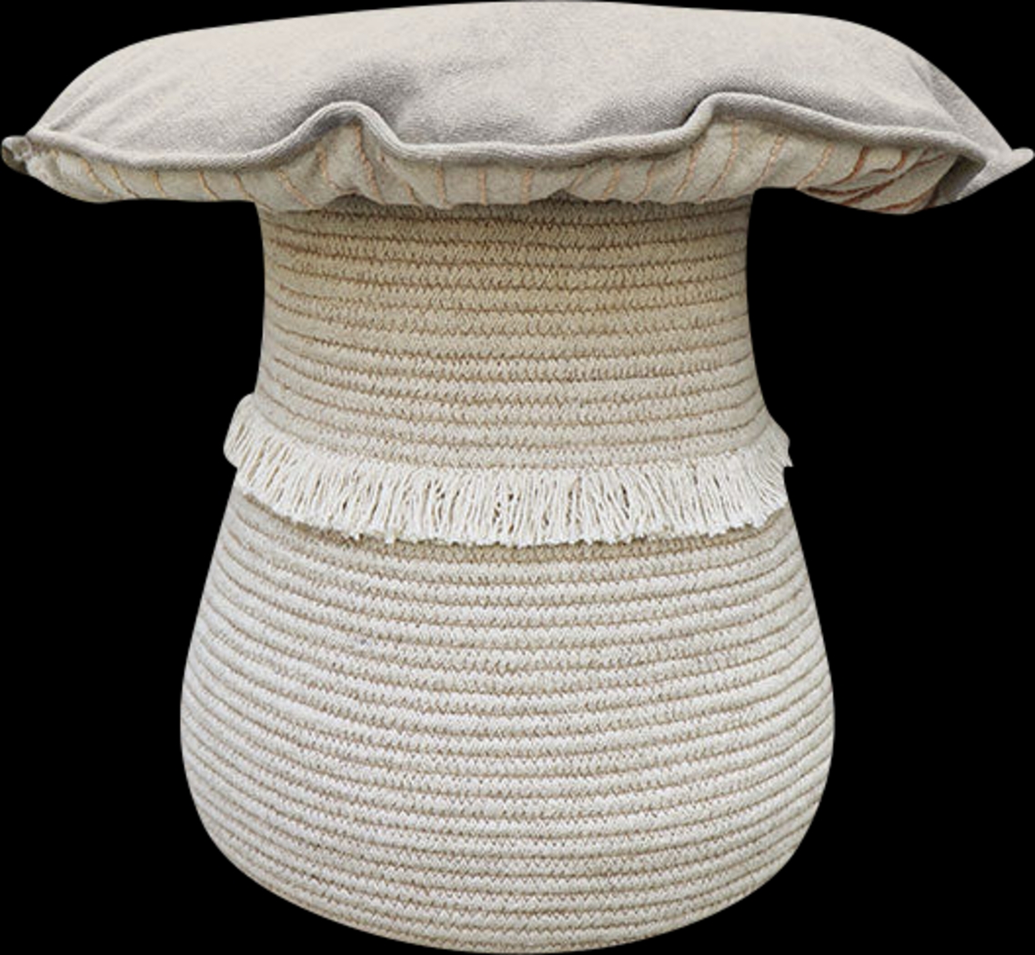 Kids Natural Giant Mushroom Basket - Thumbnail - Image 1