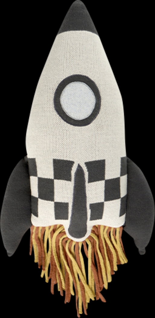 Kids Natural Rocket Pillow - Thumbnail - Image 1