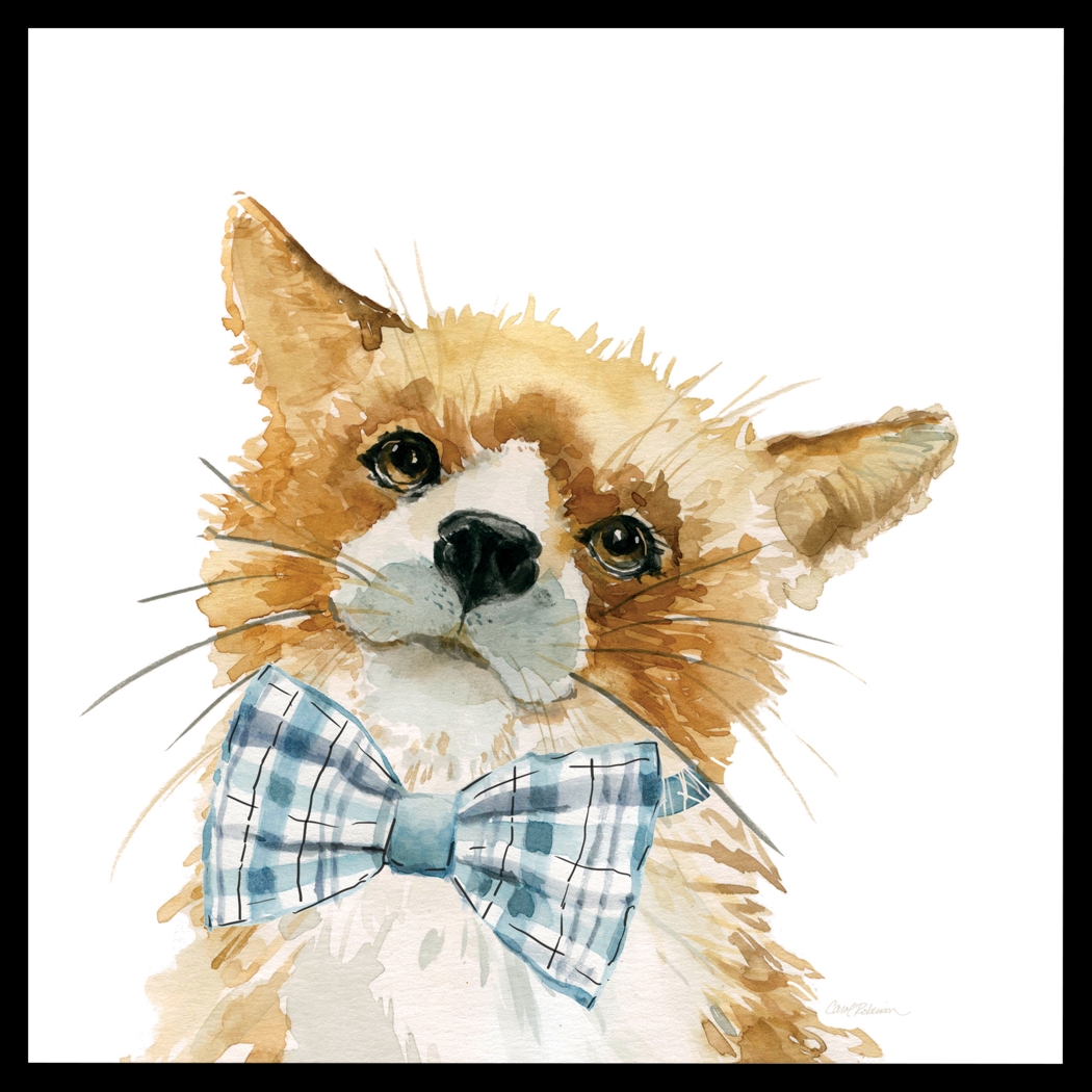 Kids Neat Fox Beige Artwork - Thumbnail - Image 1