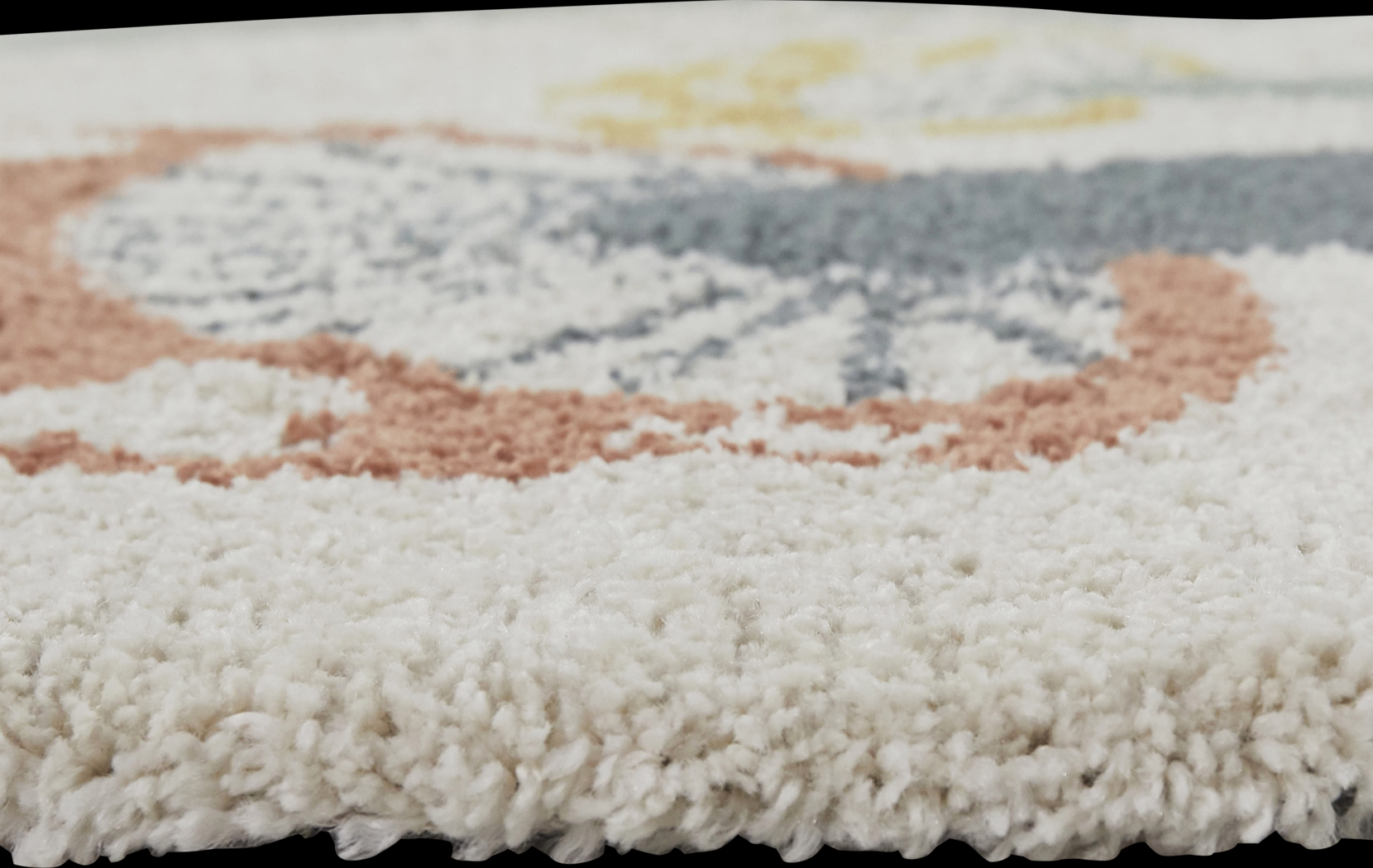 Kids Nellina Cream 5'3 Round Rug - Thumbnail - Image 5