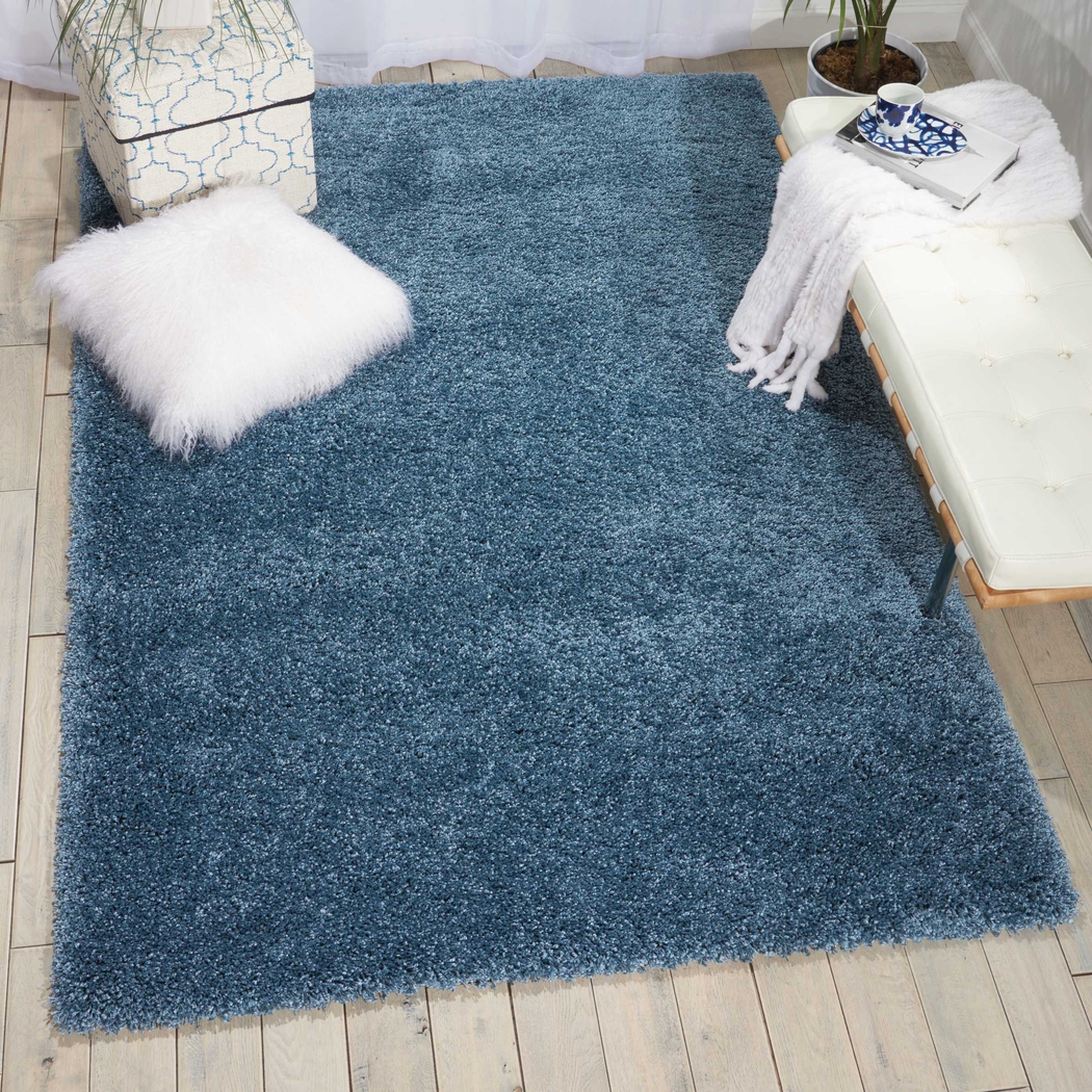 Kids Nickley Blue 4' x 6' Rug - Thumbnail - Image 1