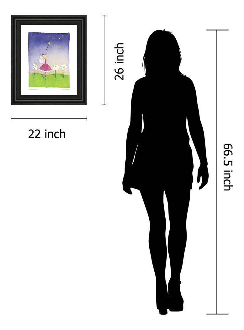 Kids Night Fairy Blue Artwork - Thumbnail - Image 3