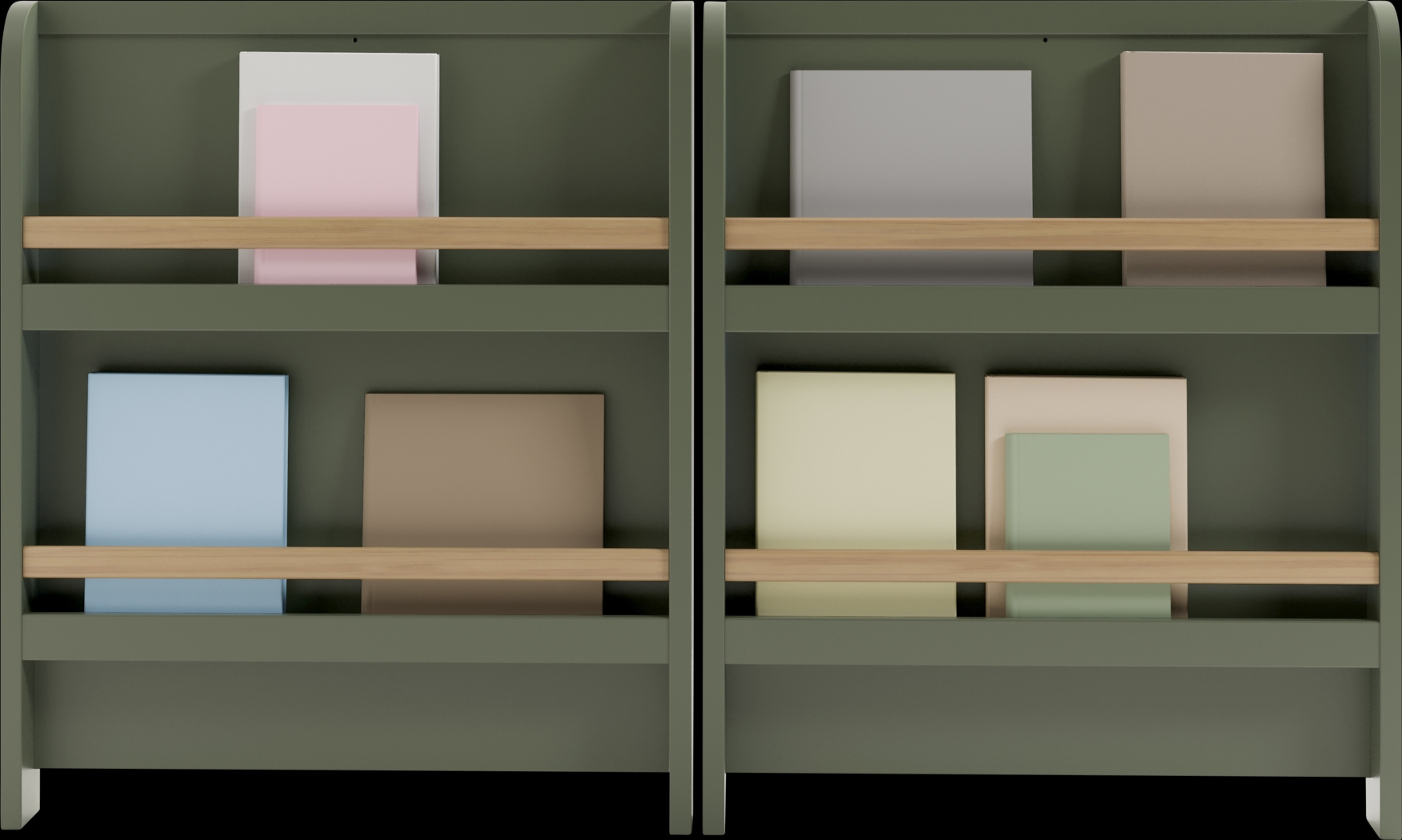 Kids Nimara Olive Convertible Crib - Thumbnail - Image 4