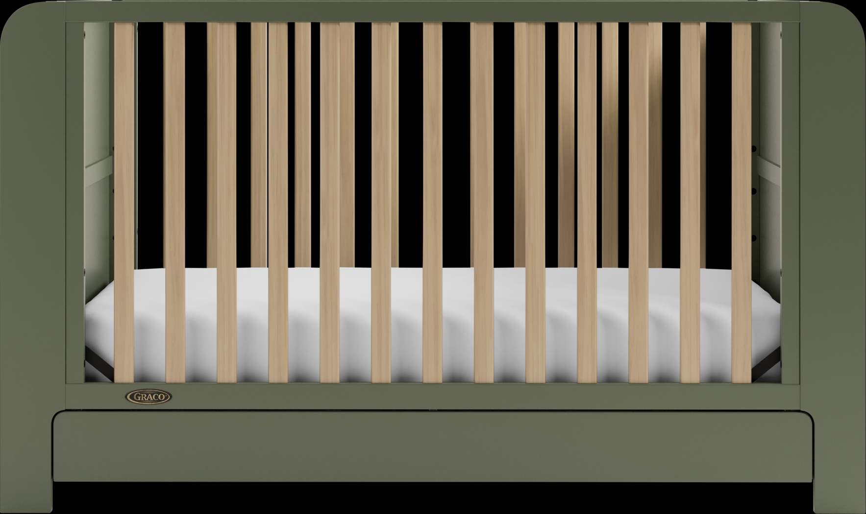 Kids Nimara Olive Convertible Crib - Thumbnail - Image 6