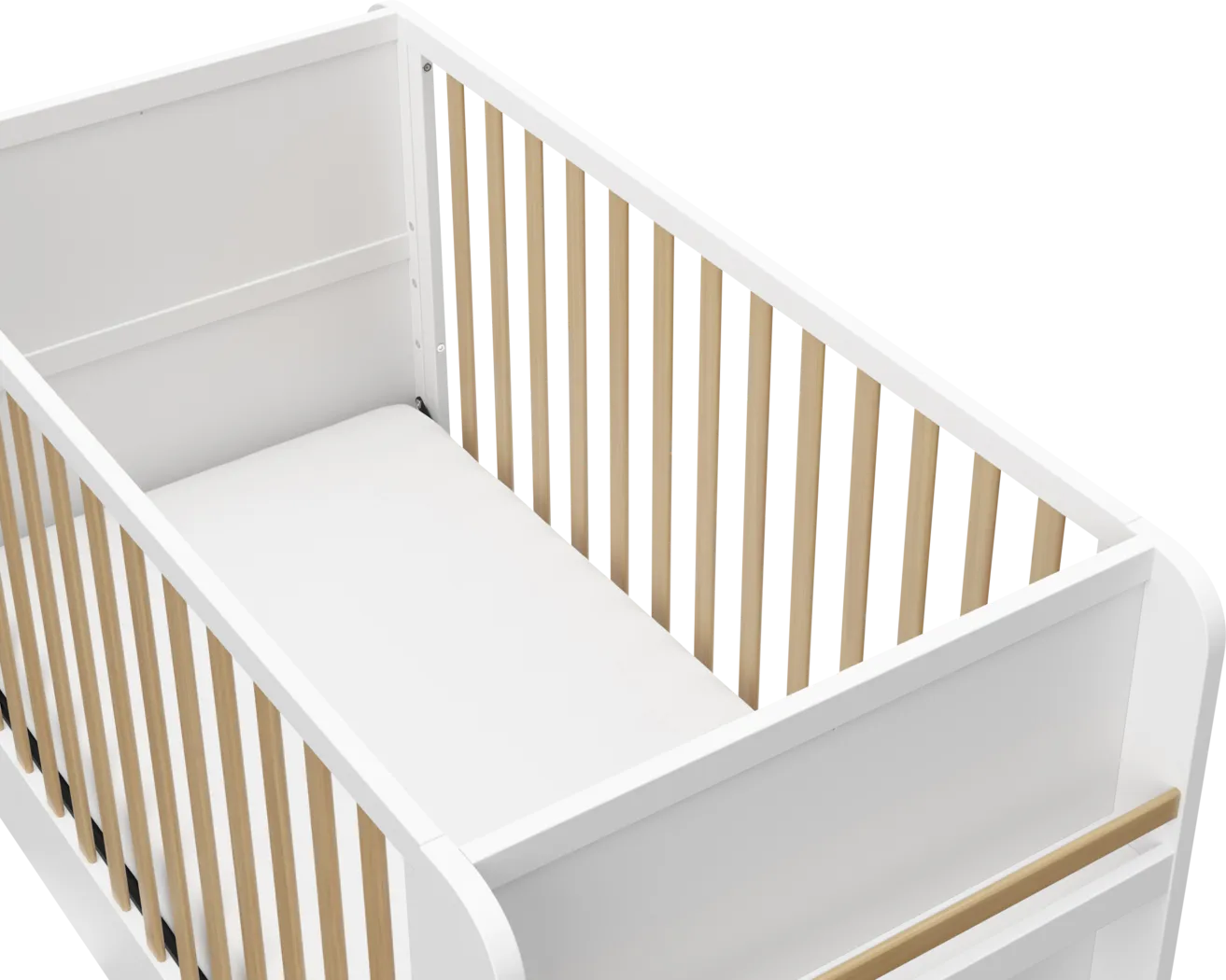 Kids Nimara White Convertible Crib - Thumbnail - Image 5