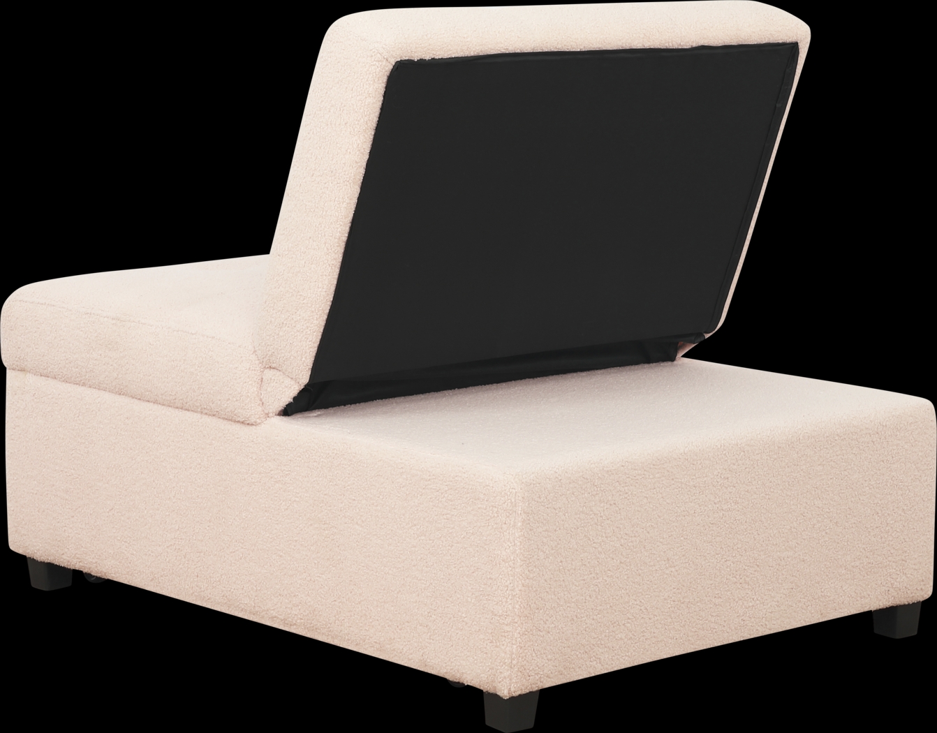 Kids Nimble Blush Sleeper Chair - Thumbnail - Image 4