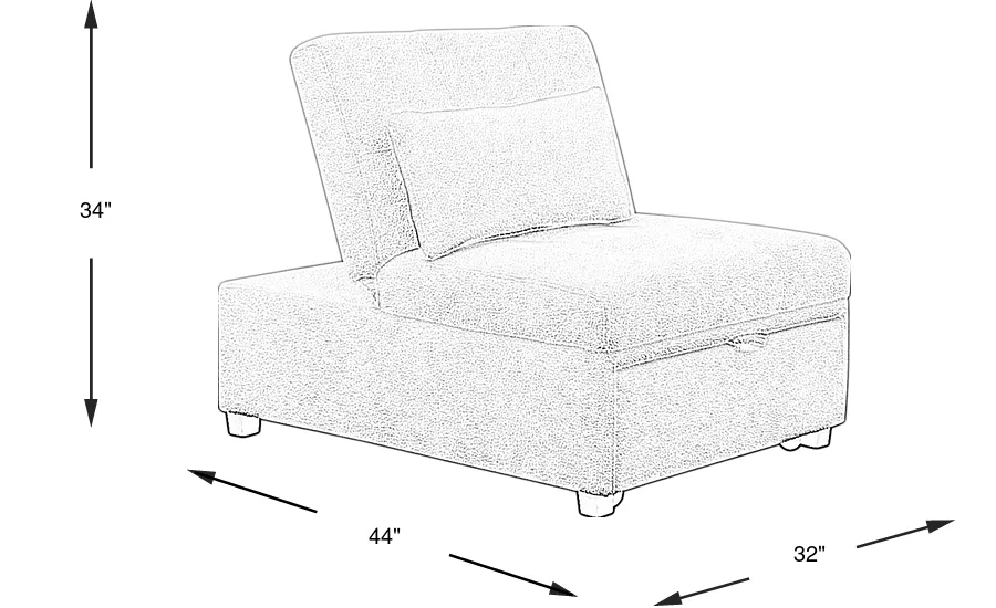 Dimension Image. Please refer to the Dimension Tab on this page for dimension details.