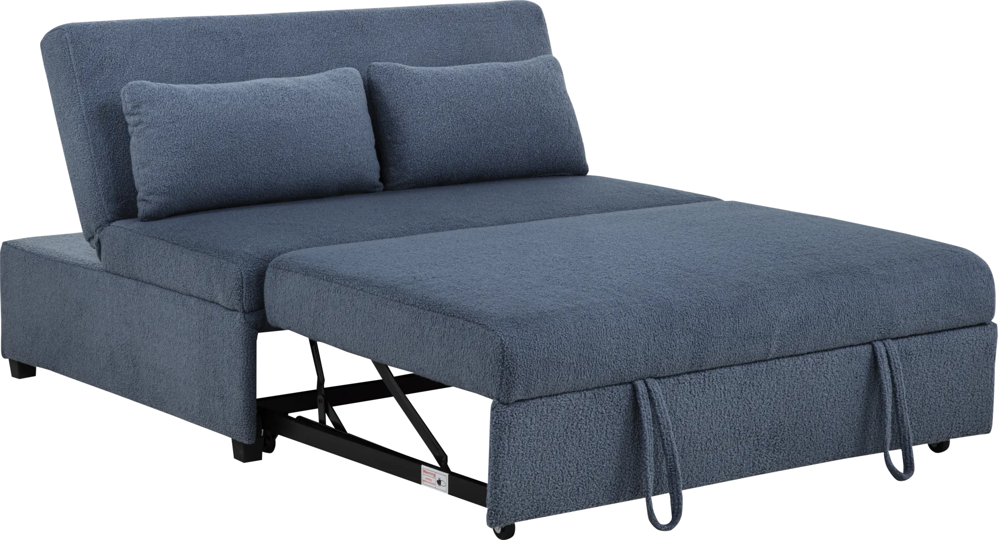 Kids Nimble XL 2.0 Blue Sleeper Chair - Thumbnail - Image 2