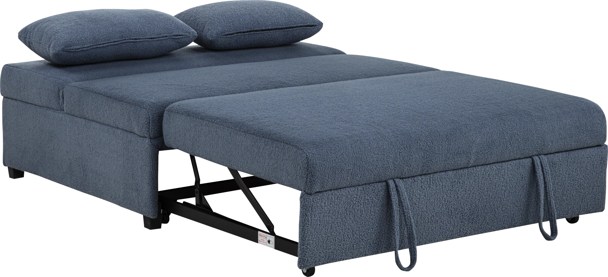 Kids Nimble XL 2.0 Blue Sleeper Chair - Thumbnail - Image 3