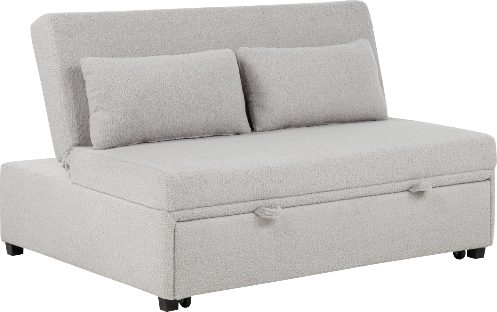 Kids Nimble XL 2.0 Light Gray Sleeper Chair - Thumbnail - Image 1