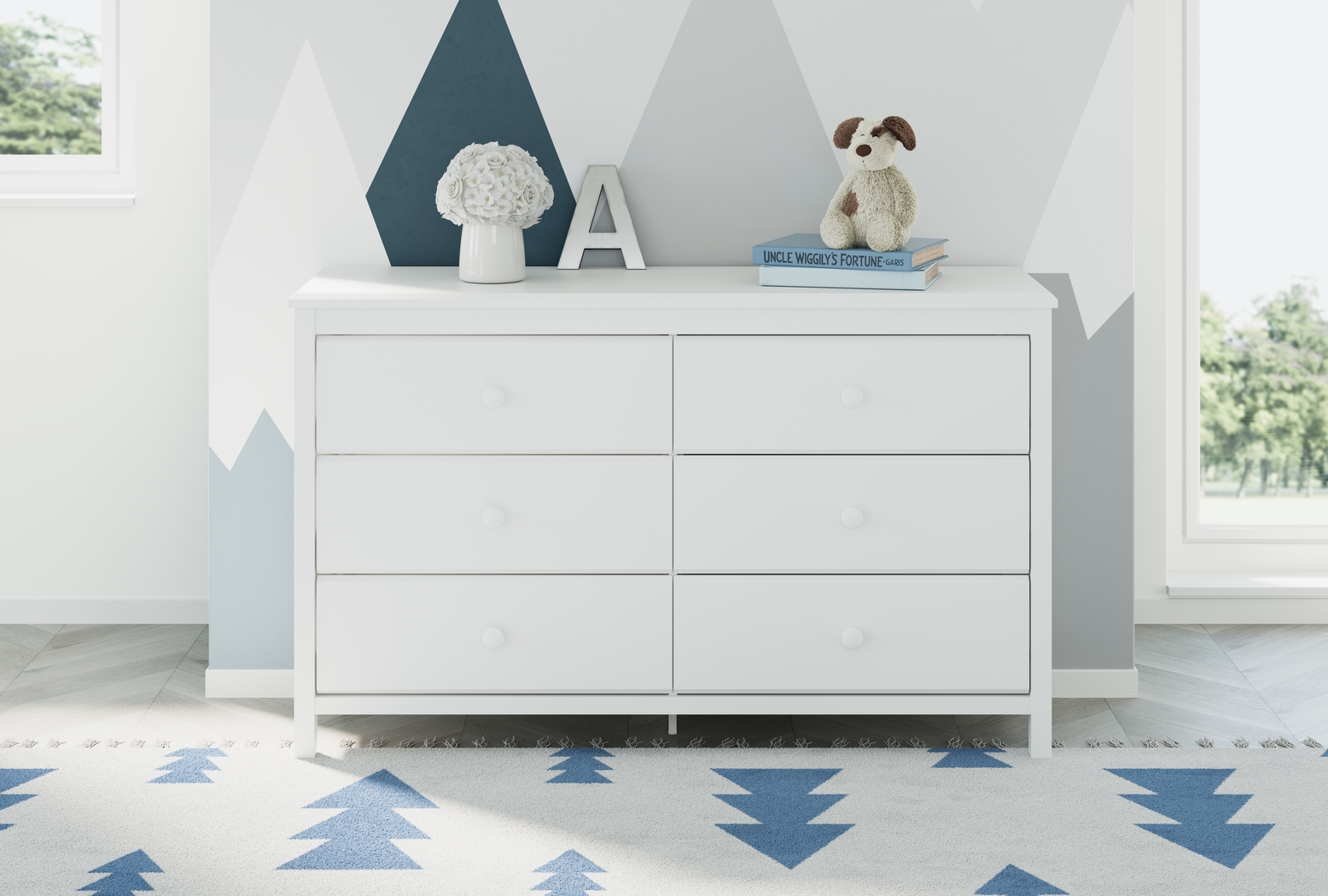Kids Nivari White Dresser - Thumbnail - Image 4