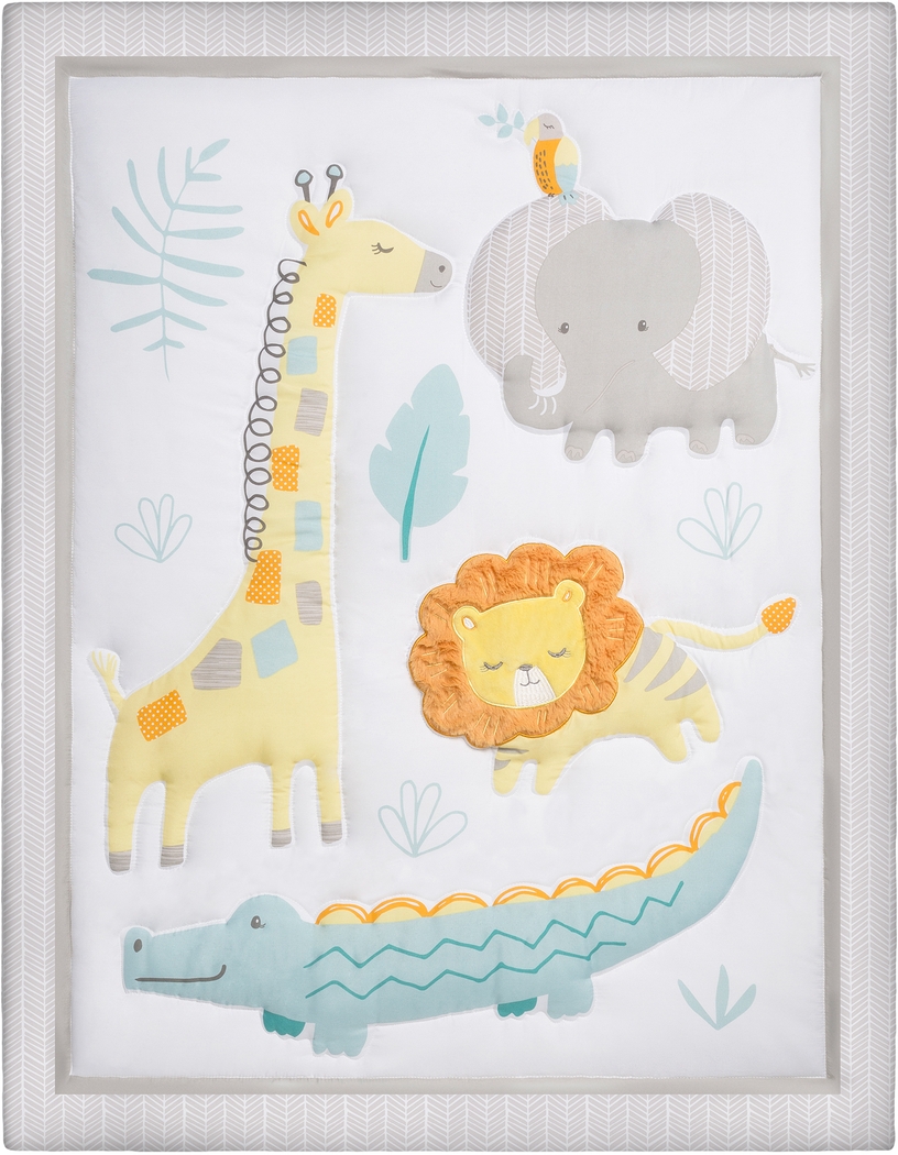 Kids Noar Yellow 4 Pc Baby Bedding Set - Thumbnail - Image 6