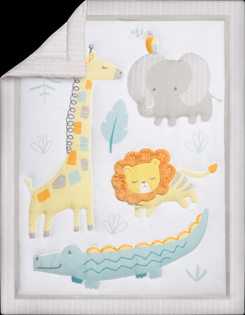 Kids Noar Yellow 4 Pc Baby Bedding Set - Thumbnail - Image 7