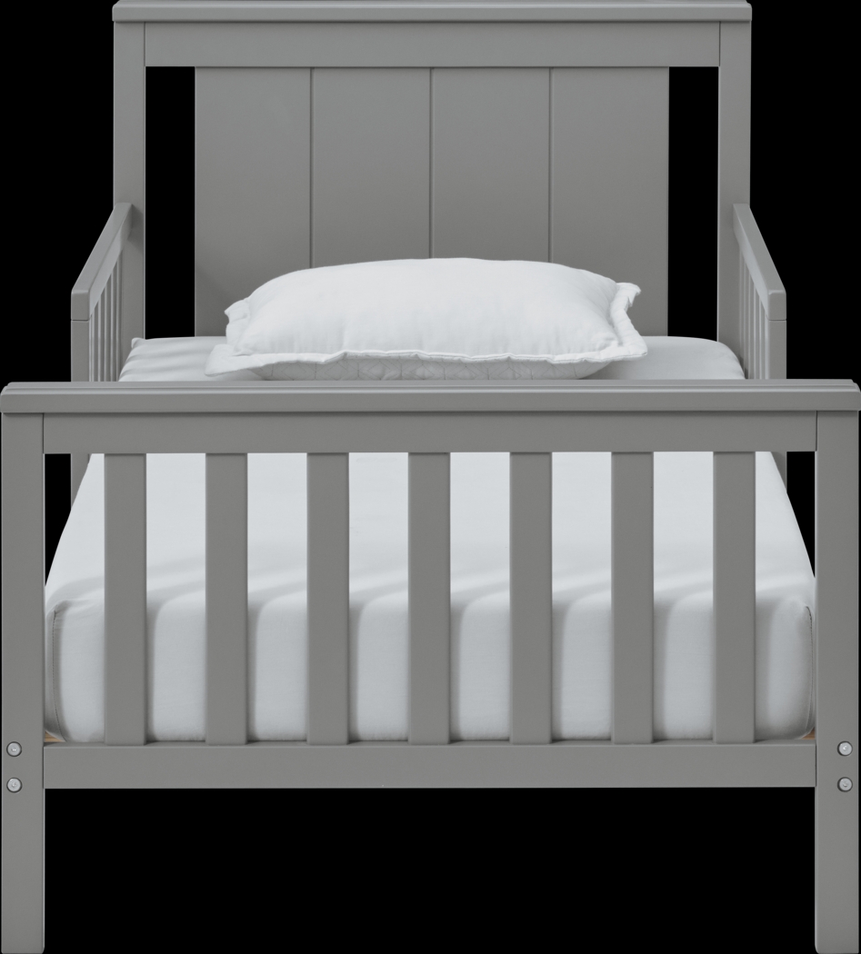 Kids Nolween Gray Toddler Bed - Thumbnail - Image 3