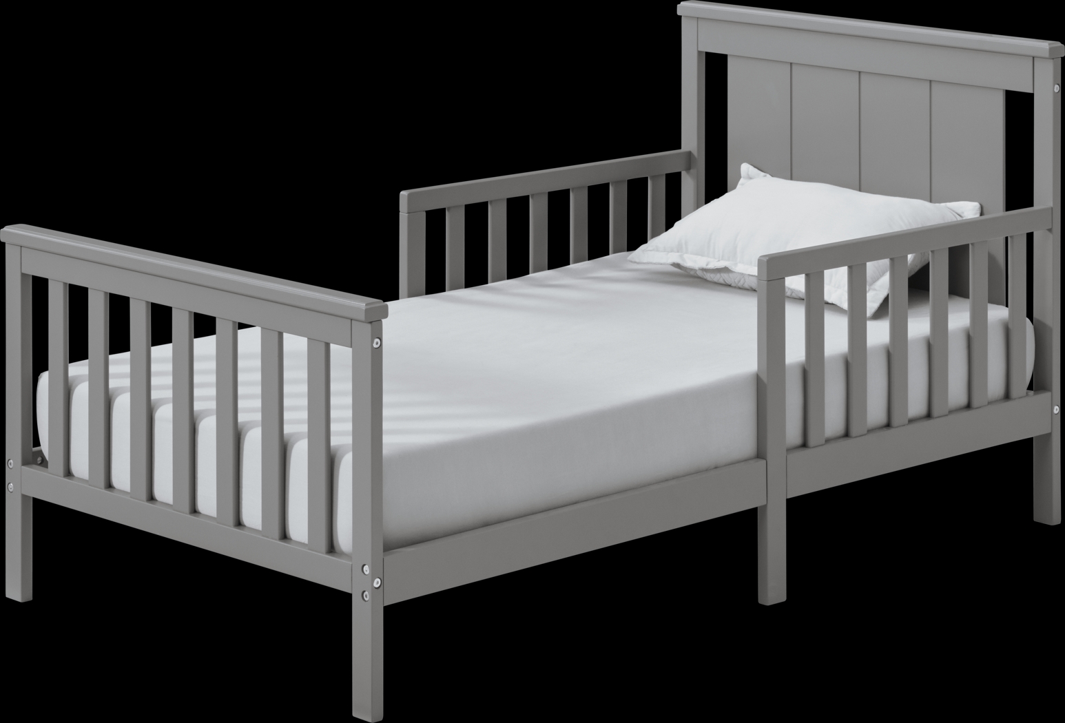 Kids Nolween Gray Toddler Bed - Thumbnail - Image 1