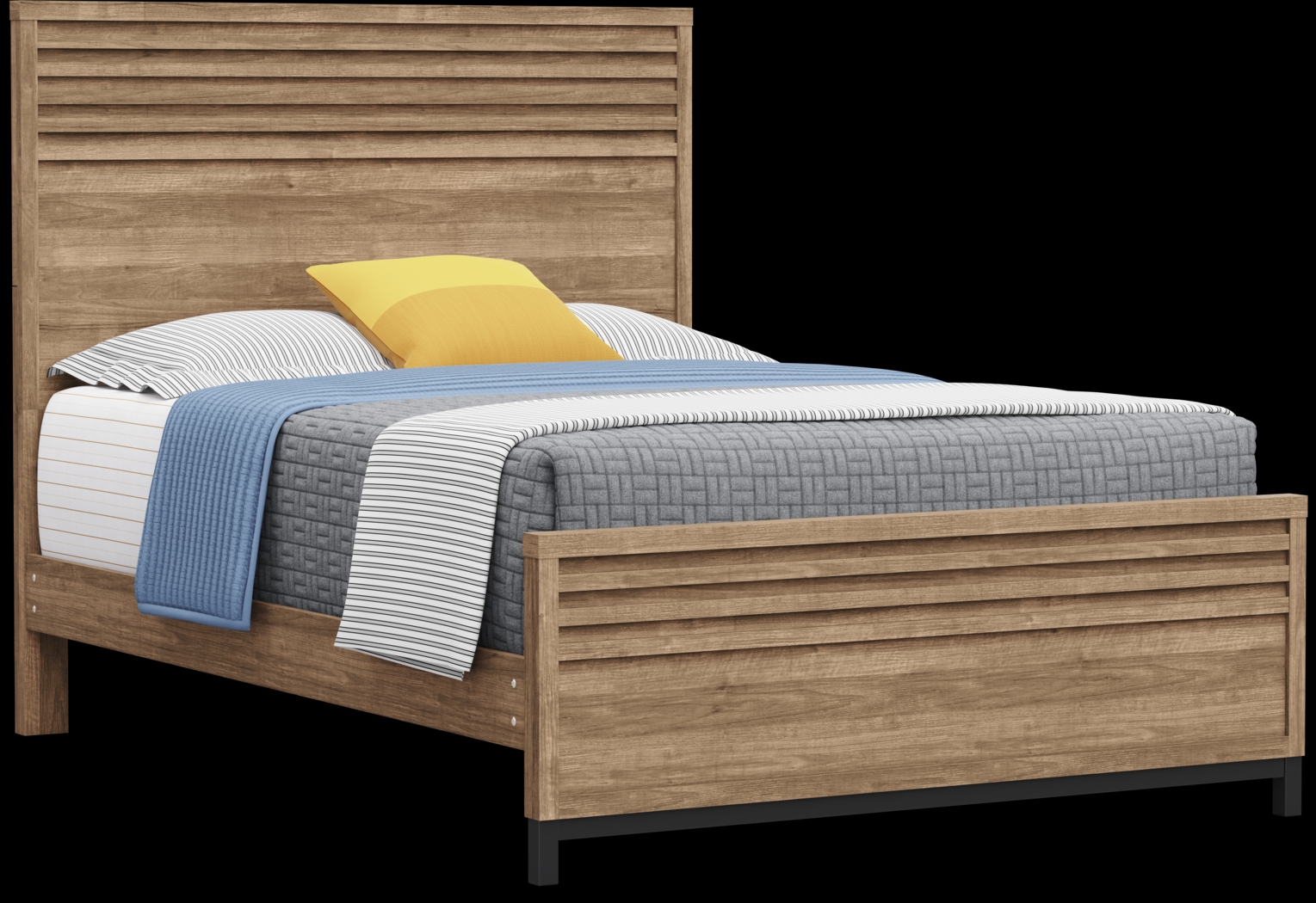 Kids Northridge Drive Caramel Full Panel Bedroom - Thumbnail - Image 2