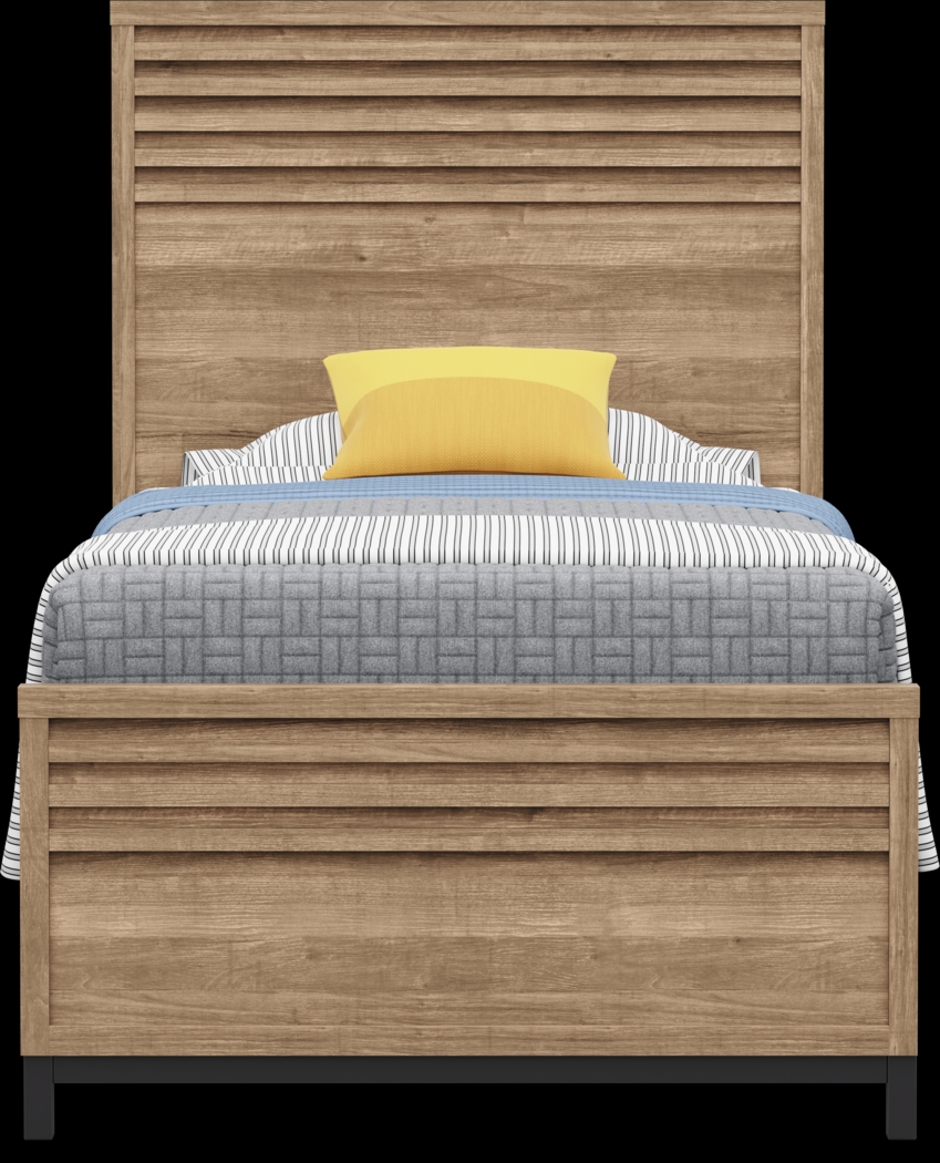 Kids Northridge Drive Caramel Twin Panel Bed - Thumbnail - Image 3