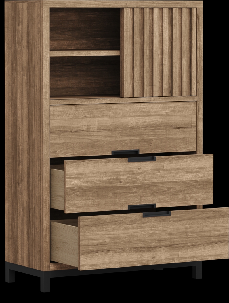 Kids Northridge Drive Caramel Twin Panel Bedroom - Thumbnail - Image 5